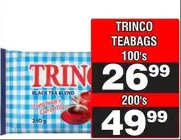 Advance Cash n Carry TRINCO TEABAGS 100's offer