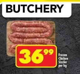 Shoprite Frozen Chicken Sizzler per kg offer