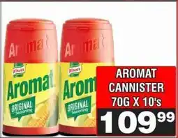 Advance Cash n Carry AROMAT CANNISTER 70G X 10's offer