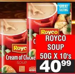Advance Cash n Carry ROYCO SOUP 50G X 10's offer