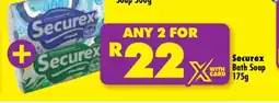 Shoprite SECUREX BATH SOAP 175g offer