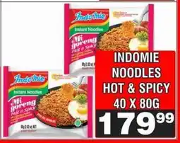 Advance Cash n Carry INDOMIE NOODLES HOT & SPICY 40 X 80G offer