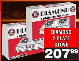 Advance Cash n Carry DIAMOND 2 PLATE STOVE offer