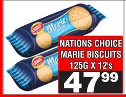 Advance Cash n Carry Nations Choice Marie Biscuits offer