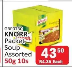 KitKat Cash and Carry Knorr Packet Soup Assorted offer