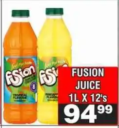 Advance Cash n Carry Fusion Juice offer