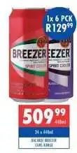 Ultra Liquors Bacardi Breezer offer