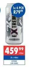 Ultra Liquors EXTREME CANS RANGE offer