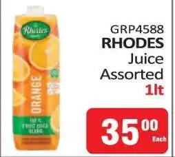 KitKat Cash and Carry RHODES Juice Assorted 1lt offer