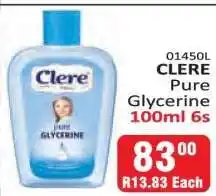 KitKat Cash and Carry CLERE Pure Glycerine 100ml 6s offer