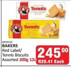 KitKat Cash and Carry BAKERS Red Label/Tennis Biscuits Assorted offer