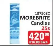 KitKat Cash and Carry MOREBRITE Candles 25s offer