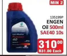 KitKat Cash and Carry ENGEN Oil 500ml SAE40 10s offer