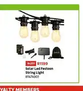 Leroy Merlin Solar Led Festoon String Light offer