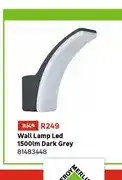 Leroy Merlin Wall Lamp Led 1500lm Dark Grey offer