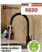 Leroy Merlin Delinia Loa Mixer Tap Black offer
