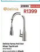 Leroy Merlin Delinia Fanny Pull Out Mixer Tap Brush offer