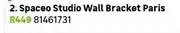 Leroy Merlin Spaceo Studio Wall Bracket Paris offer