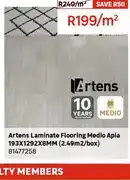 Leroy Merlin Artens Laminate Flooring Medio Apia 193X1292X8MM (2.49m2/box) offer