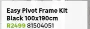 Leroy Merlin Sensea Easy Frame Kit for Pivot Shower Door offer