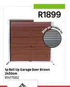 Leroy Merlin 1p Roll Up Garage Door Brown 2450cm offer