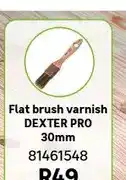 Leroy Merlin Flat brush varnish DEXTER PRO 30mm offer