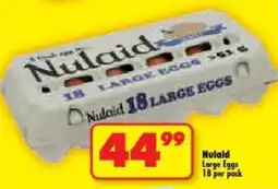 Shoprite Nulaid Large Eggs offer