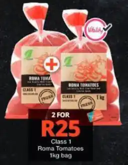 Checkers Vitality Roma Tomatoes offer