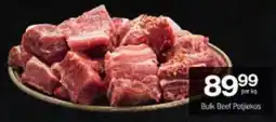 Checkers Bulk Beef Poljekos offer