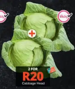 Checkers Cabbage Head offer