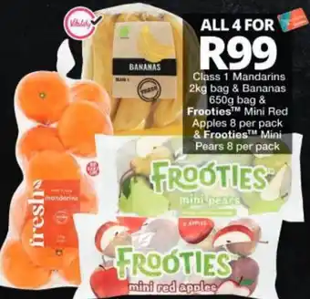 Frooties mini red apples