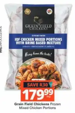 Checkers Grain Field Chickens Frozen Mixed Chicken Portions offer