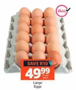 Checkers Large Eggs offer