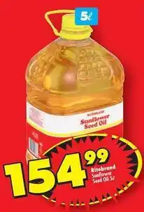 Shoprite Ritebrand - sunflower seed oil offer