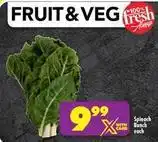 Shoprite Spinach offer