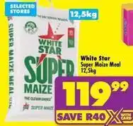 Shoprite White star - super maize meal offer