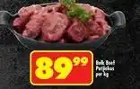 Shoprite Bulk beef potjiekos offer