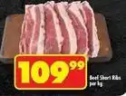 Shoprite Beef short ribs offer