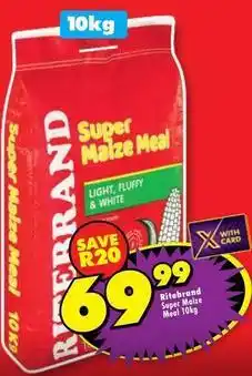 Shoprite Ritebrand - super maize meal offer