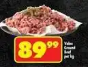 Shoprite Value ground beef offer