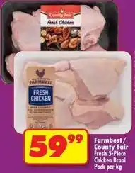 Shoprite County fair - fresh 5-piece chicken braai pack offer