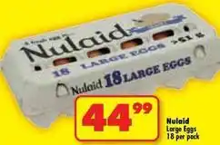 Shoprite Nulaid - large eggs offer