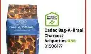 Leroy Merlin Cadac - bag-a-braai charcoal briquettes 81506177 offer