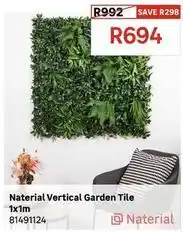 Leroy Merlin Naterial - vertical garden tile 1x1m offer
