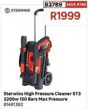 Leroy Merlin Sterwins - high pressure cleaner st3 2200w 150 bars max pressure offer