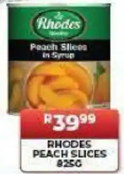 Siyaya Cash & Carry - Best Buy Rhodes Peach Slices offer