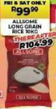 Siyaya Cash & Carry - Best Buy Allsome Long Grain Rice offer