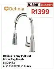 Leroy Merlin Delinia fanny pull out mixer tap brush 81479463 offer