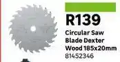 Leroy Merlin Circular saw blade wood 185x20mm offer