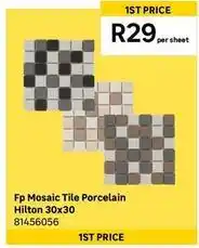 Leroy Merlin Fp mosaic tile porcelain hilton 30x30 offer